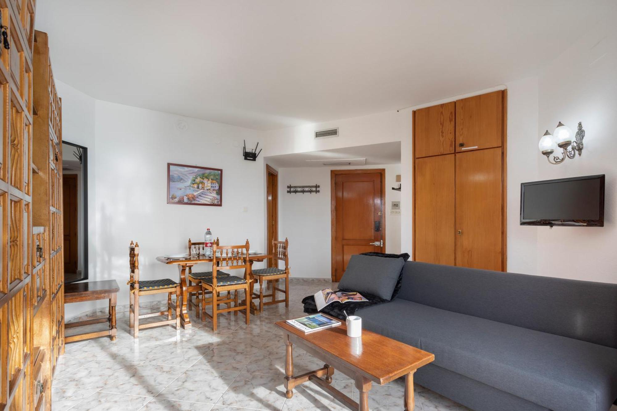 1004 - Beachfront Apartment On El Paseo, 4 Pers - Air Conditionning - Wi-Fi - Smart Tv Альмуньєкар Екстер'єр фото
