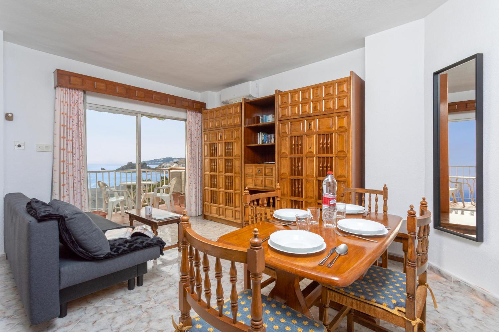 1004 - Beachfront Apartment On El Paseo, 4 Pers - Air Conditionning - Wi-Fi - Smart Tv Альмуньєкар Екстер'єр фото